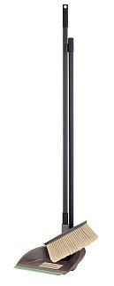 Щетка со складным совком Green Republic с длинными ручками с кромкой платан